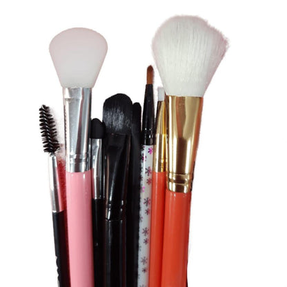 Makeup Brush Set, Pack of nine