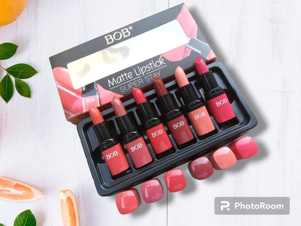 Matte Lipstick, 6 in 1