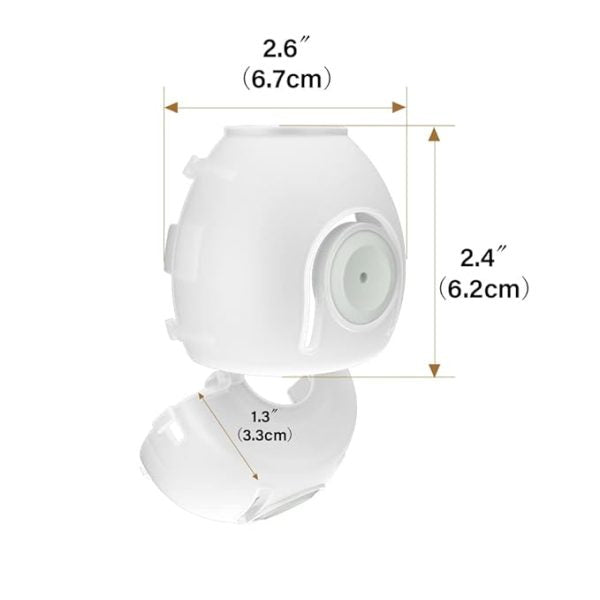 2 Pcs Baby Safety Door Knob Covers.