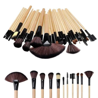 Premium 32-Piece Makeup Brush Collection