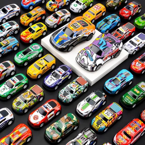 Alloy Mini Diecast Car Toy (24 Pcs Car Set Metal Body)