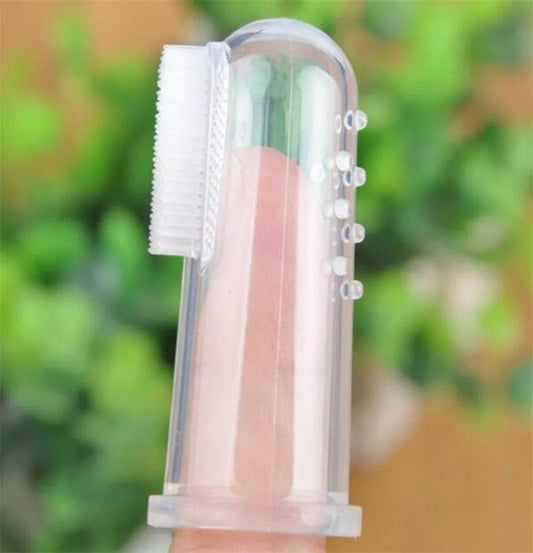 Baby Silicone Finger Toothbrush with Case