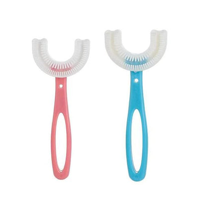 Big Size U-Shaped Baby Toothbrush | Toddlers Teeth Cleaning Brush