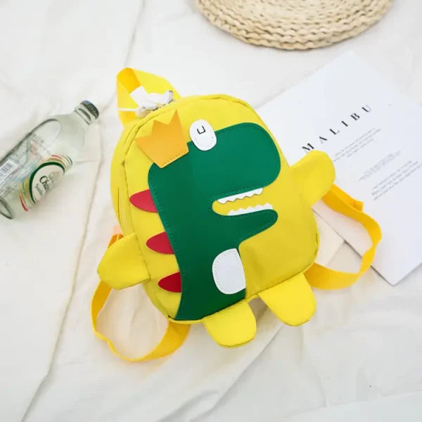 Mini Dino Backpack: Cartoon Dinosaur School Bag for Kids