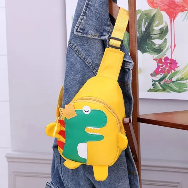 Mini Dino Backpack: Cartoon Dinosaur School Bag for Kids