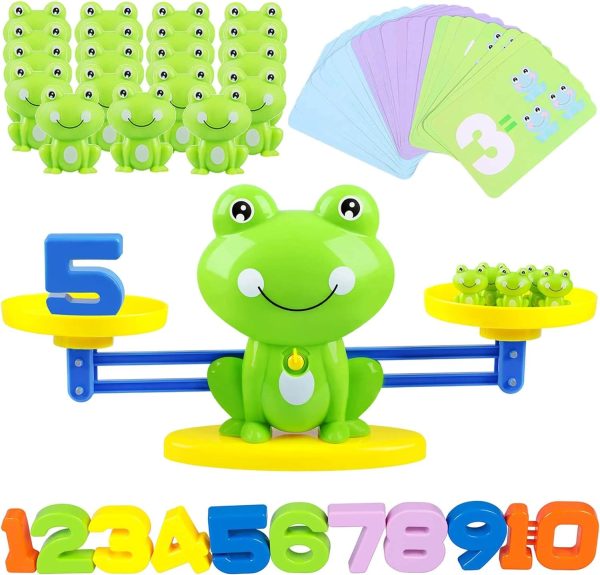 Frog Balance & Math Kit: STEM Learning Toy for Kids