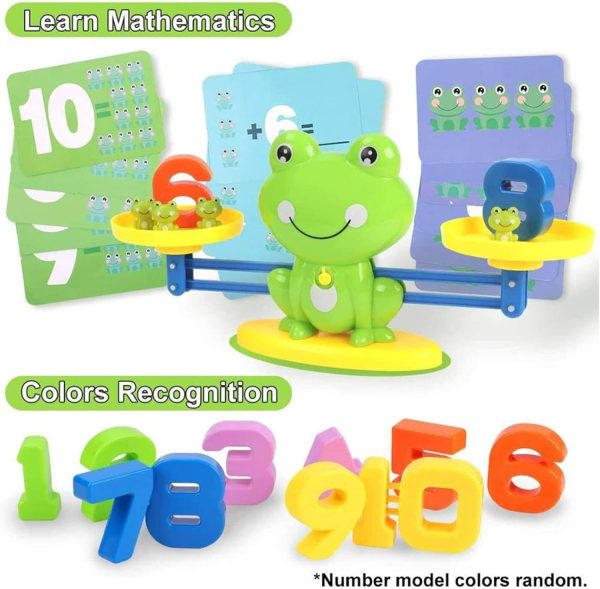 Frog Balance & Math Kit: STEM Learning Toy for Kids