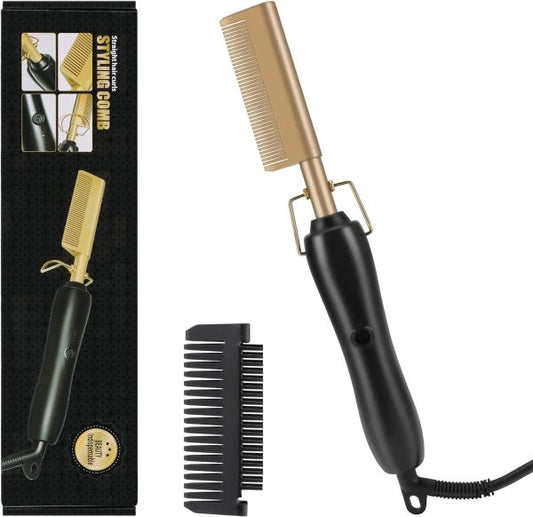 Hair Styling Comb Brush For Hair Temperature Electric Hair Straightener For Women