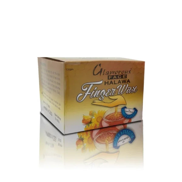 Glamorous Face Halawa Finger Wax 150g (Honey)