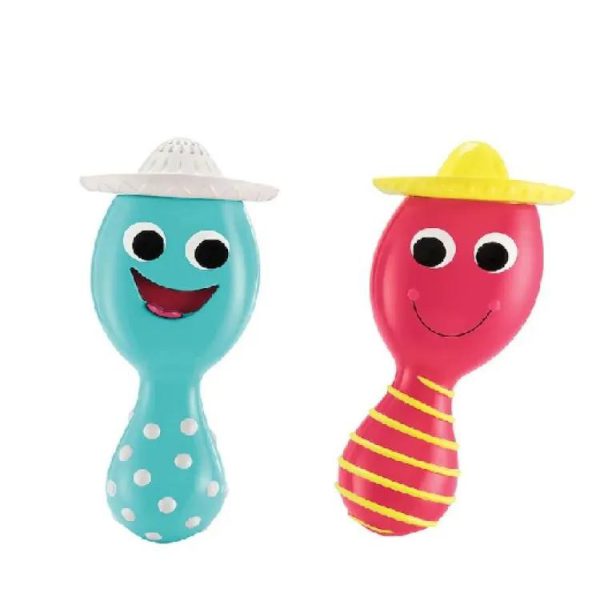 Huiye Baby Musical Rattle Set – 2-Piece Fun & Shake Toys for Kids