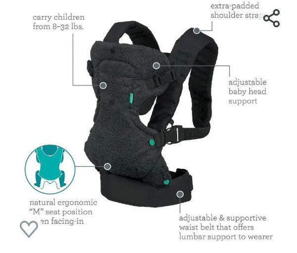 Infantino The Flip 4-in-1 Baby Carrier’s Unique