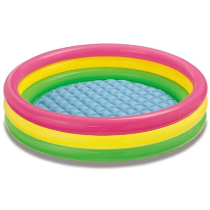 Intex Dinosaur 3-Ring Kids Pool – Fun Sunset Swim