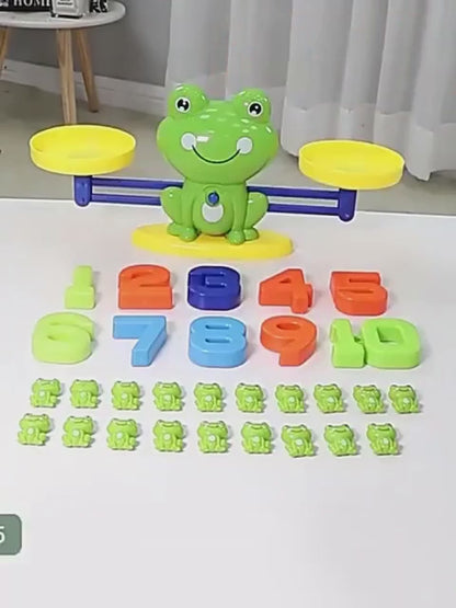 Frog Balance & Math Kit: STEM Learning Toy for Kids