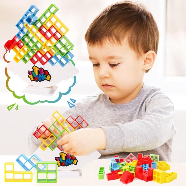 Tetris Balance Stacking Tower: Building Block Game